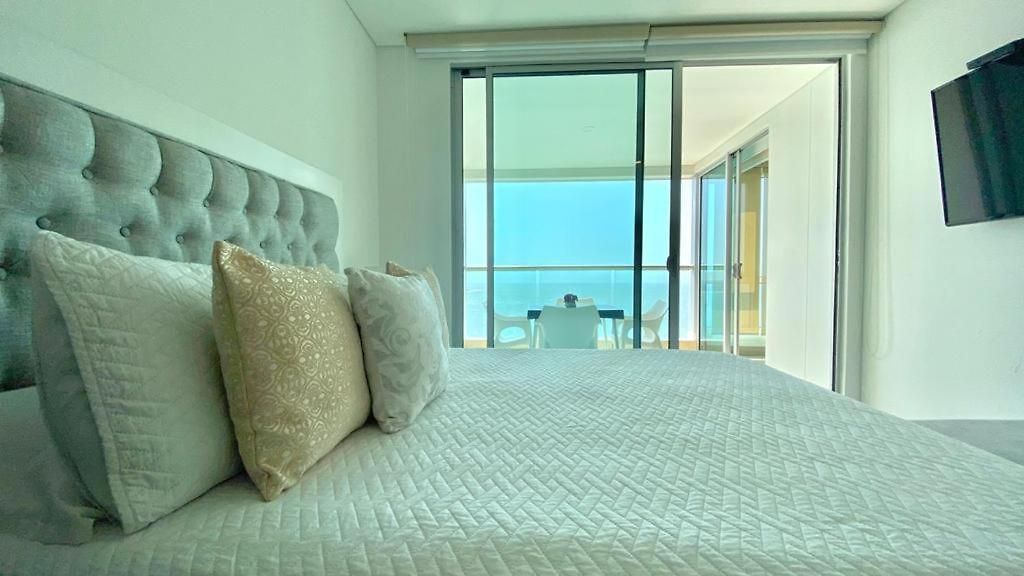 In Cartagena, Excellent Ocean Views Apartamento
